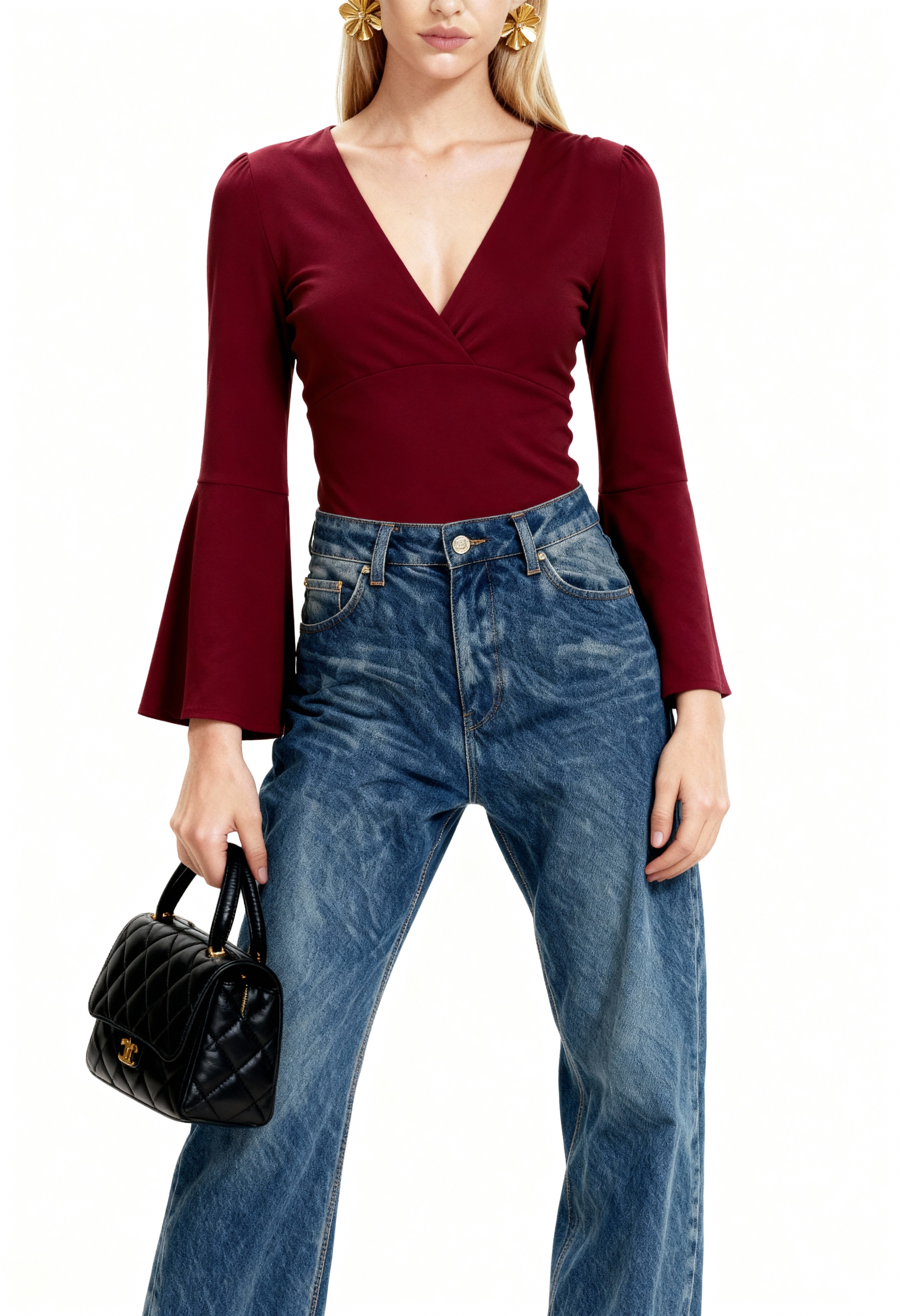 Body Moldeador Scote en V