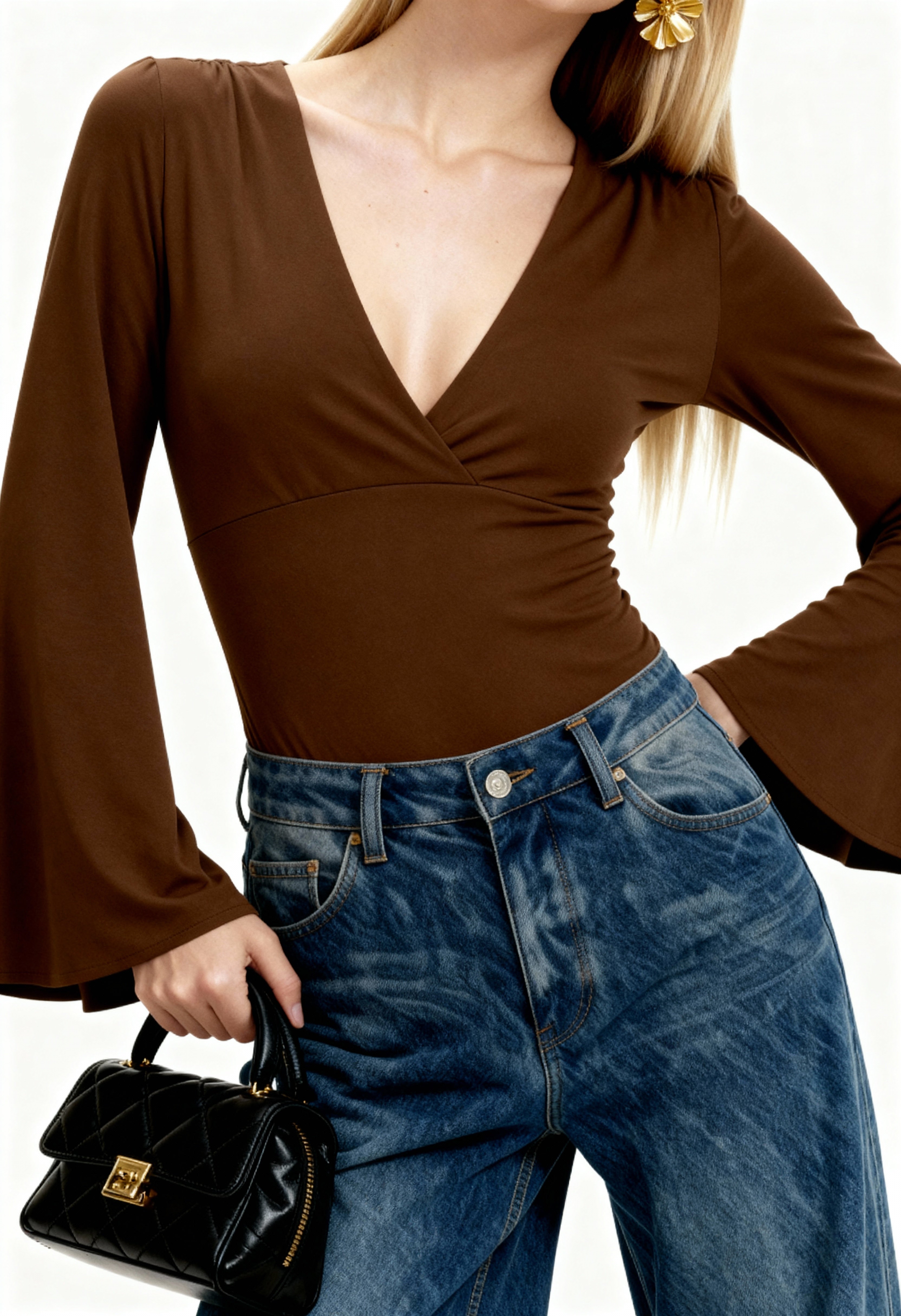 Body Moldeador Scote en V