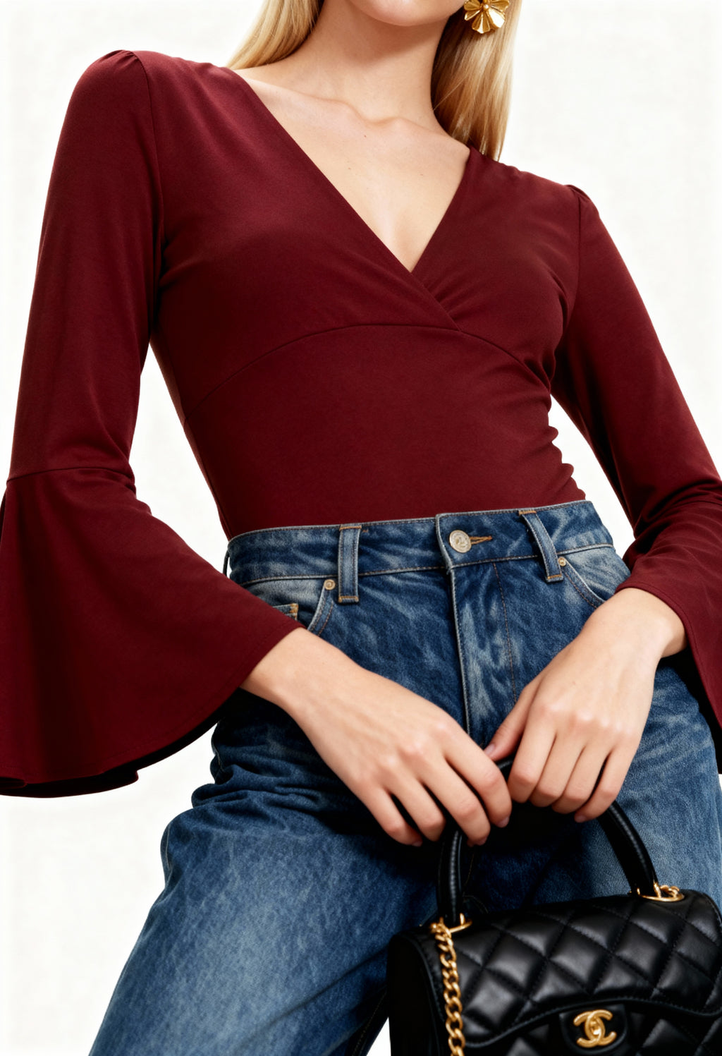 Body Moldeador Scote en V